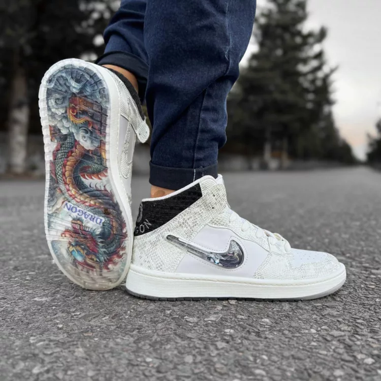 کتانی مردانه ساقدار نایک دراگون کد 28360