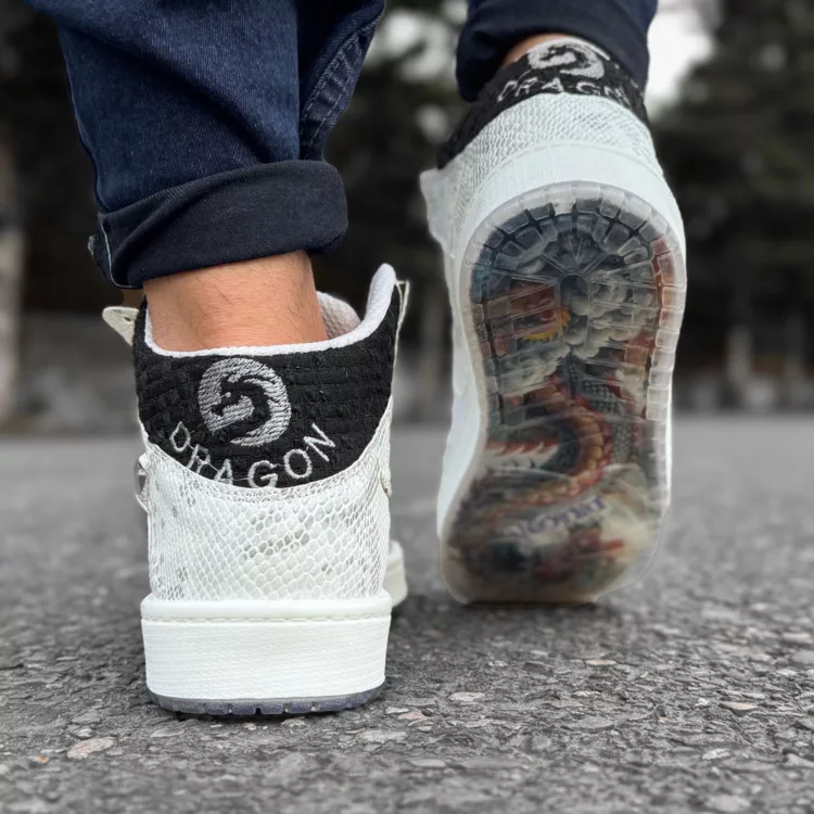 کتانی مردانه ساقدار نایک دراگون کد 28360