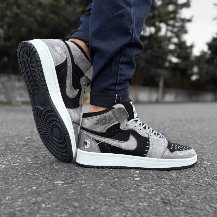 کتانی مردانه ساق دار نایک ایر جردن کد 28432