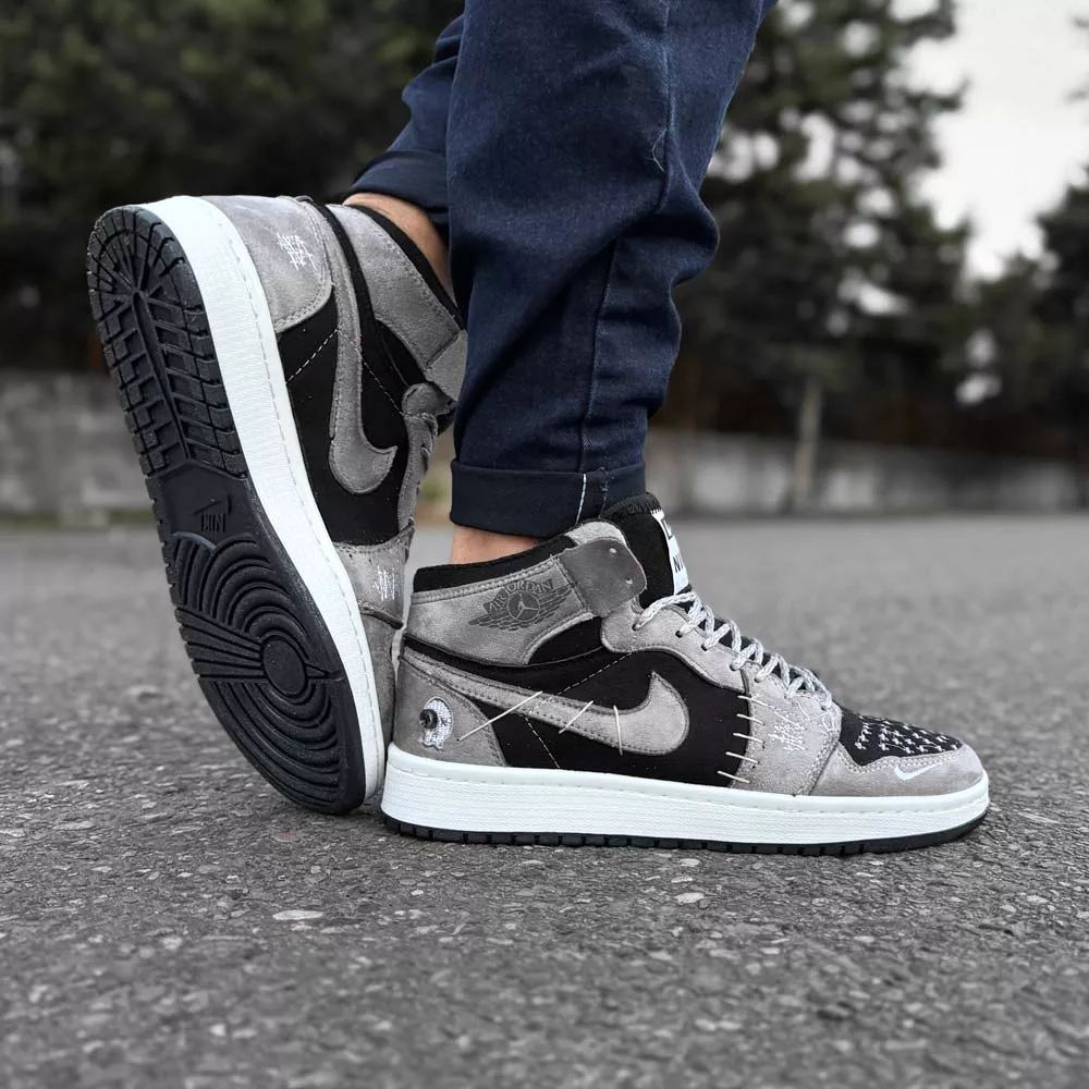 کتانی مردانه ساق دار نایک ایر جردن کد 28432