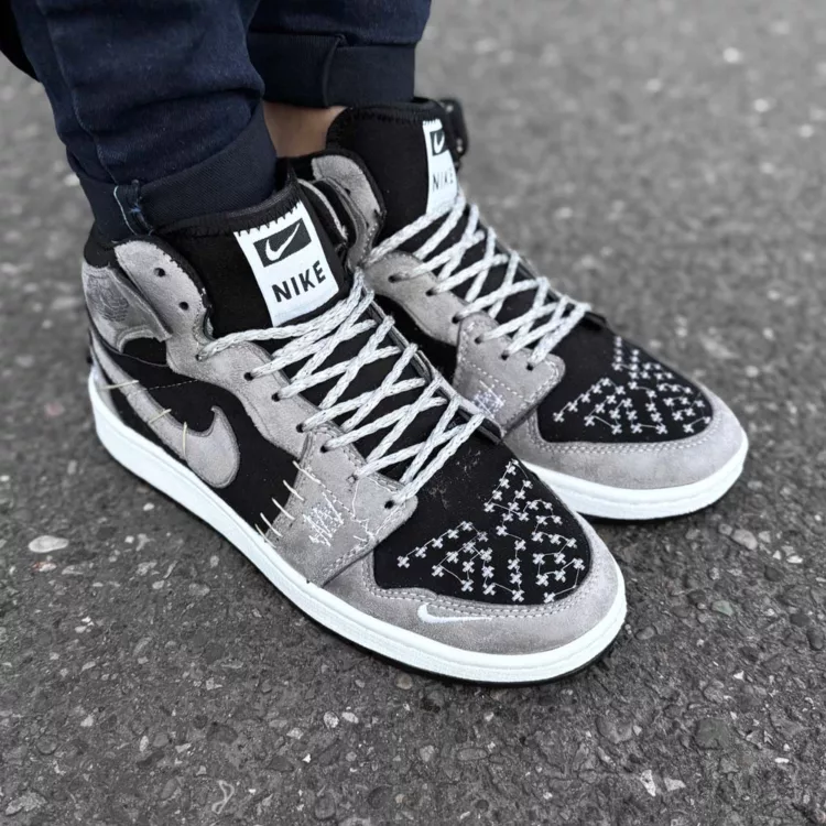 کتانی مردانه ساق دار نایک ایر جردن کد 28432