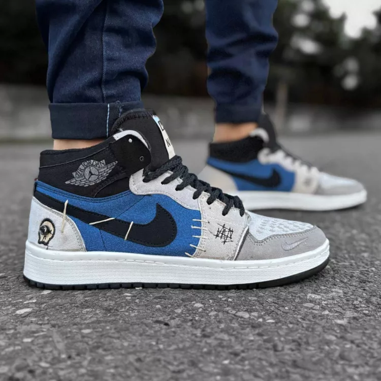 کتانی مردانه ساق دار نایک ایر جردن کد 28431