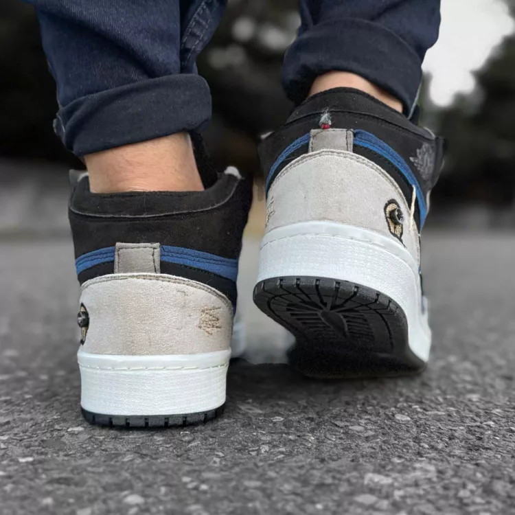 کتانی مردانه ساق دار نایک ایر جردن کد 28431