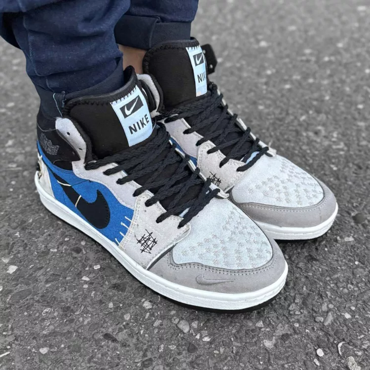 کتانی مردانه ساق دار نایک ایر جردن کد 28431