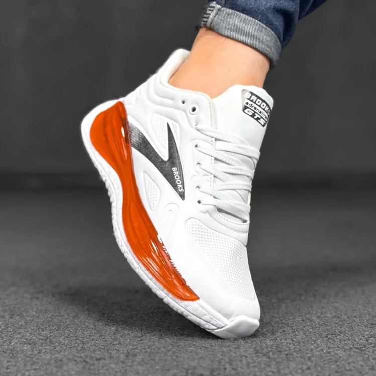 کتانی مردانه بروکس سفید کد 28557