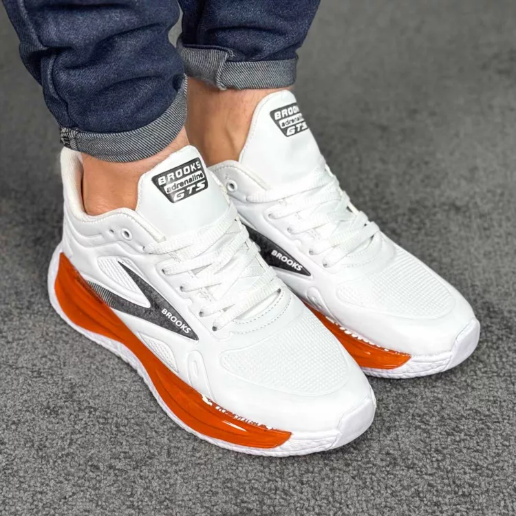 کتانی مردانه بروکس سفید کد 28557