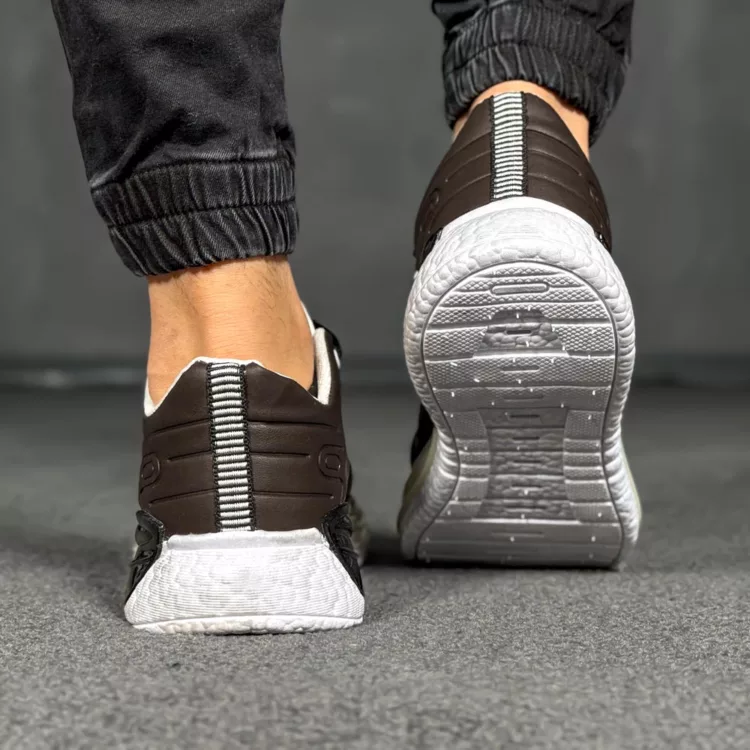 کتانی مردانه بروکس قهوه ای کد 28602