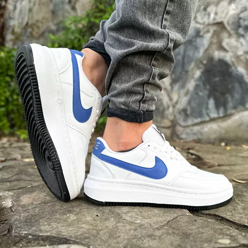 کتانی مردانه نایک ایر فورس سفید کد 28139