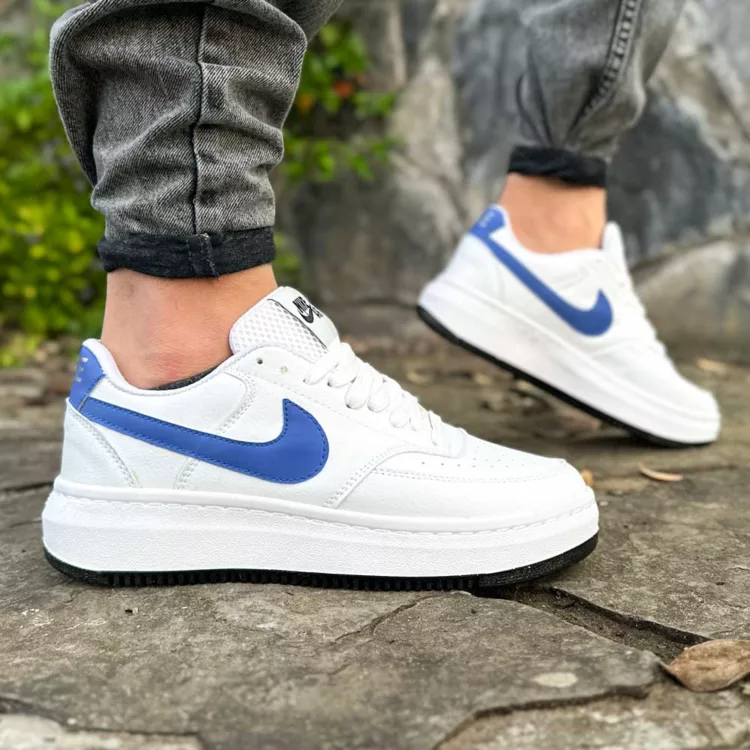 کتانی مردانه نایک ایر فورس سفید کد 28139