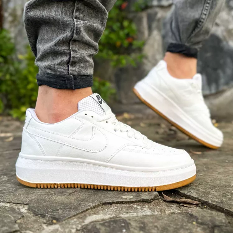 کتانی مردانه نایک ایر فورس سفید کد کد 28141