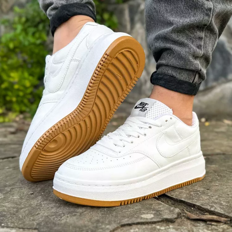 کتانی مردانه نایک ایر فورس سفید کد کد 28141