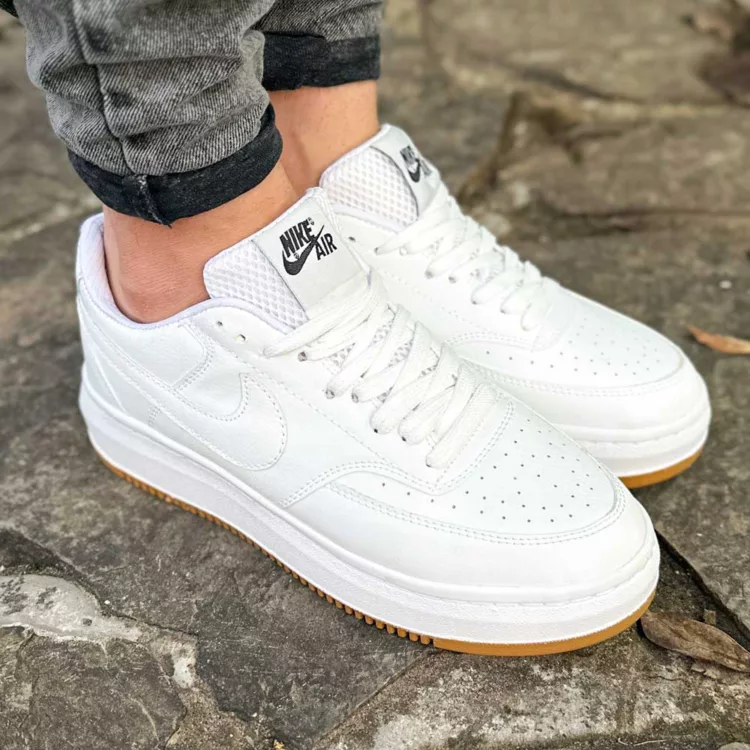 کتانی مردانه نایک ایر فورس سفید کد کد 28141