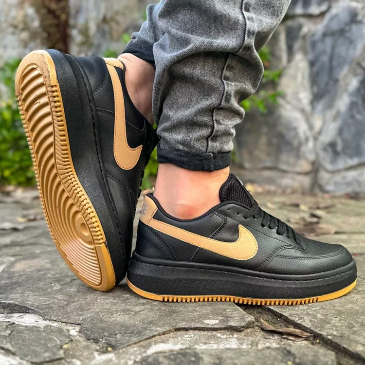 کتانی مردانه نایک ایر فورس مشکی کد 28142