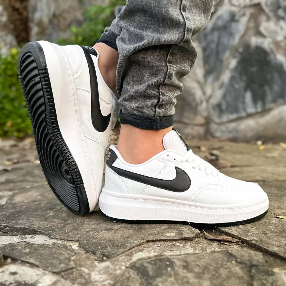 کتانی مردانه نایک ایر فورس سفید کد 28140