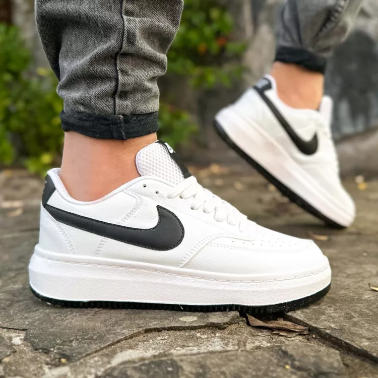 کتانی مردانه نایک ایر فورس سفید کد 28140