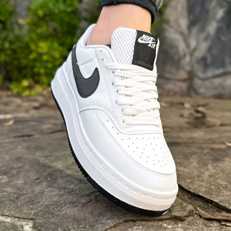 کتانی مردانه نایک ایر فورس سفید کد 28140