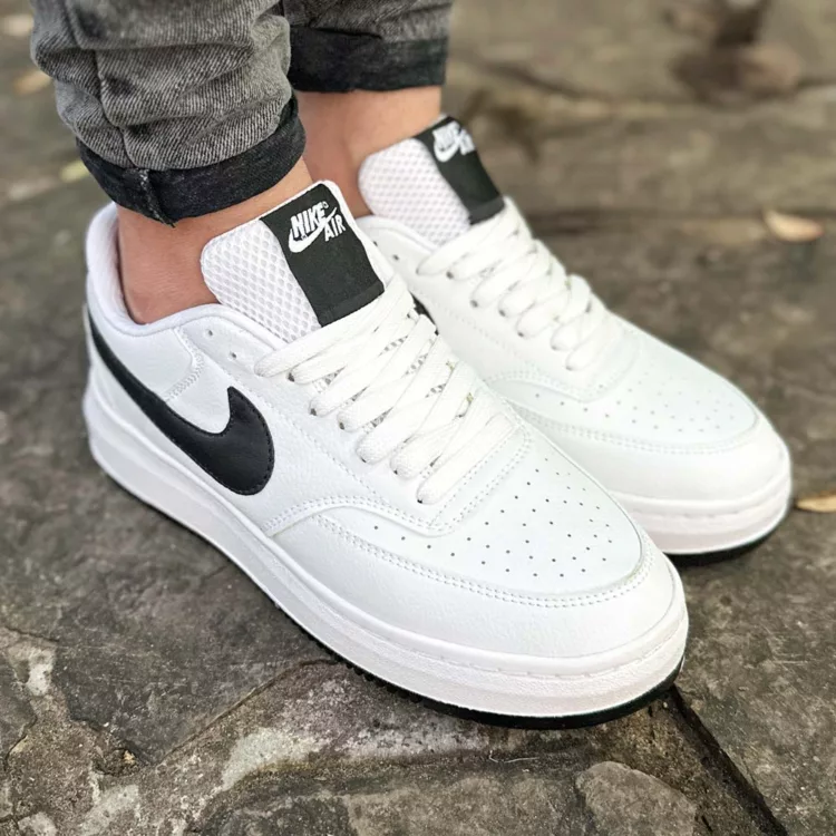 کتانی مردانه نایک ایر فورس سفید کد 28140