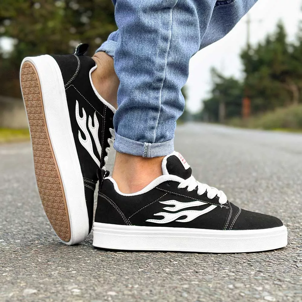 کتانی مردانه ونس مشکی کد 28271