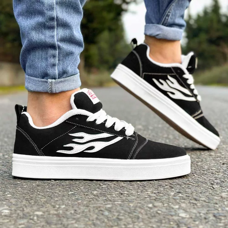 کتانی مردانه ونس مشکی کد 28271