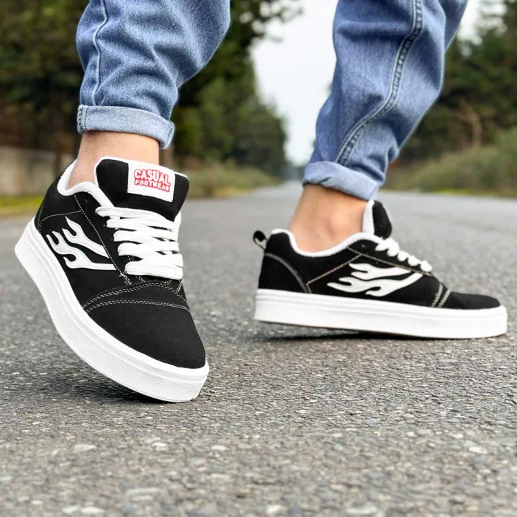 کتانی مردانه ونس مشکی کد 28271