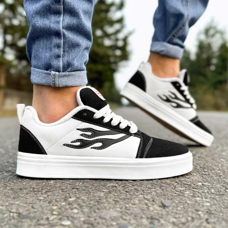 کتانی مردانه ونس مشکی کد 28278