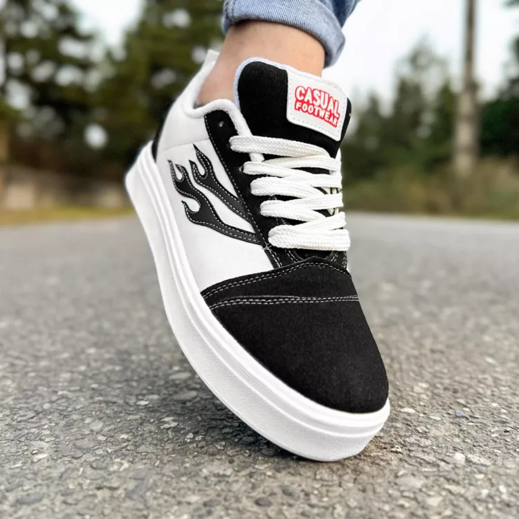 کتانی مردانه ونس مشکی کد 28278