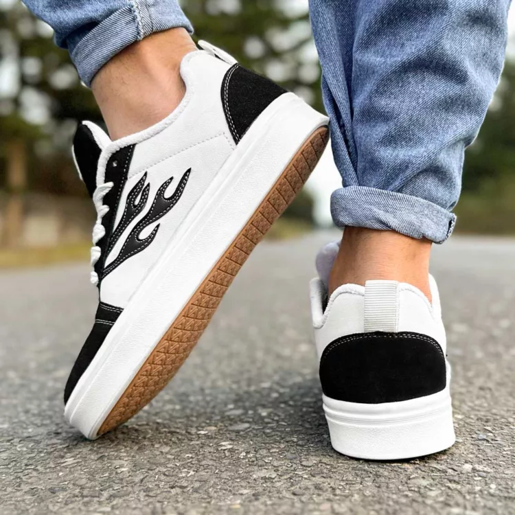 کتانی مردانه ونس مشکی کد 28278