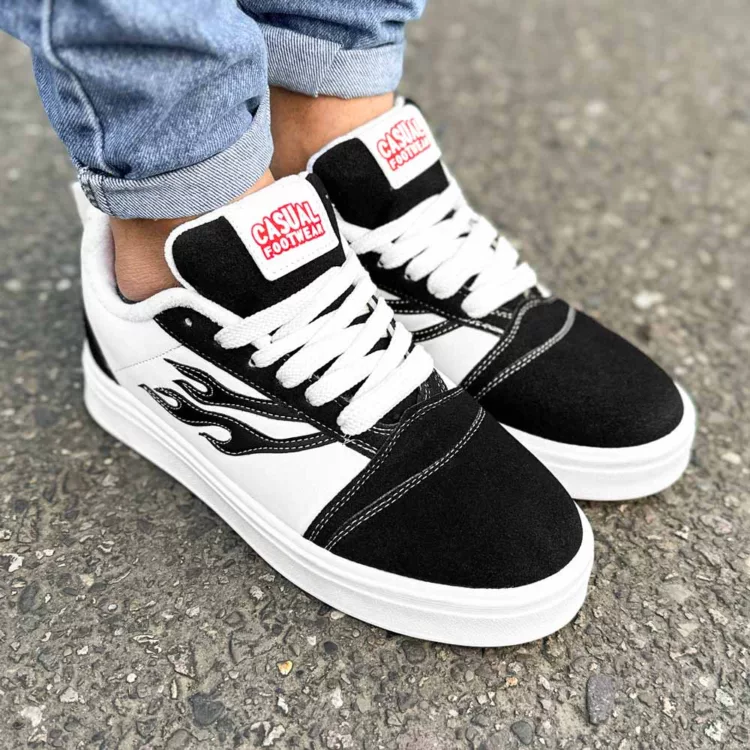 کتانی مردانه ونس مشکی کد 28278