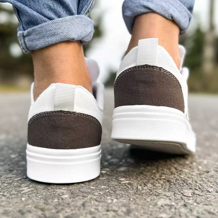 کتانی مردانه ونس قهوه ای کد 28275