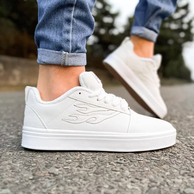 کتانی مردانه ونس سفید کد 28277