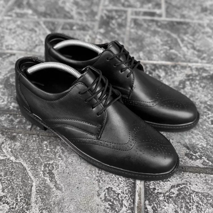 کفش مردانه مشکی کد 28252