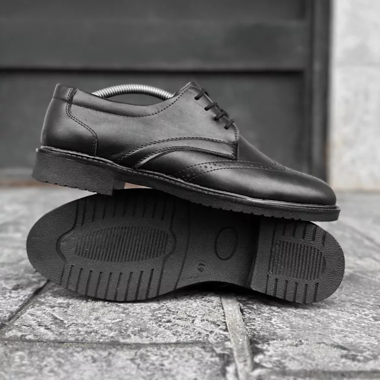 کفش مردانه مشکی کد 28252