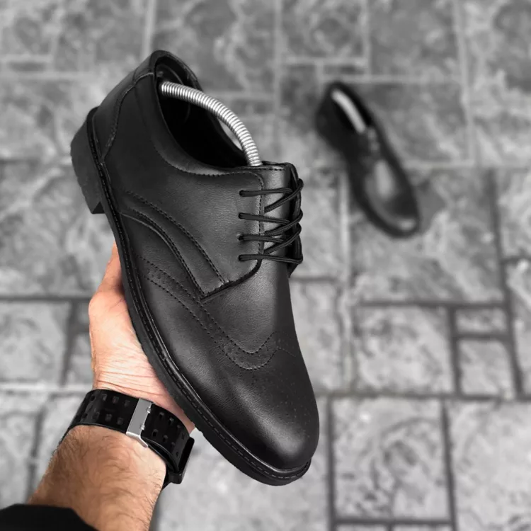 کفش مردانه مشکی کد 28252