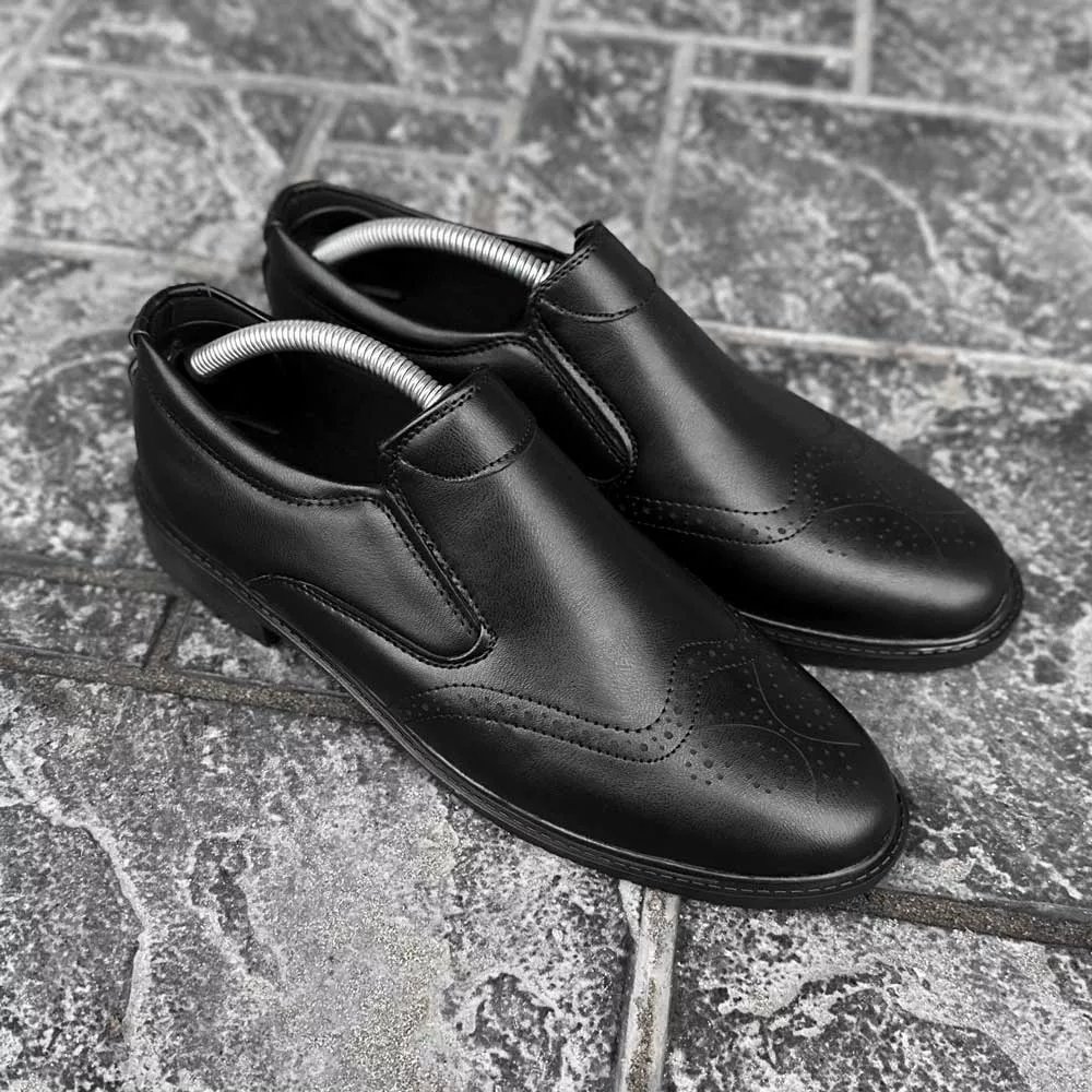 کفش مردانه مشکی کد 25080