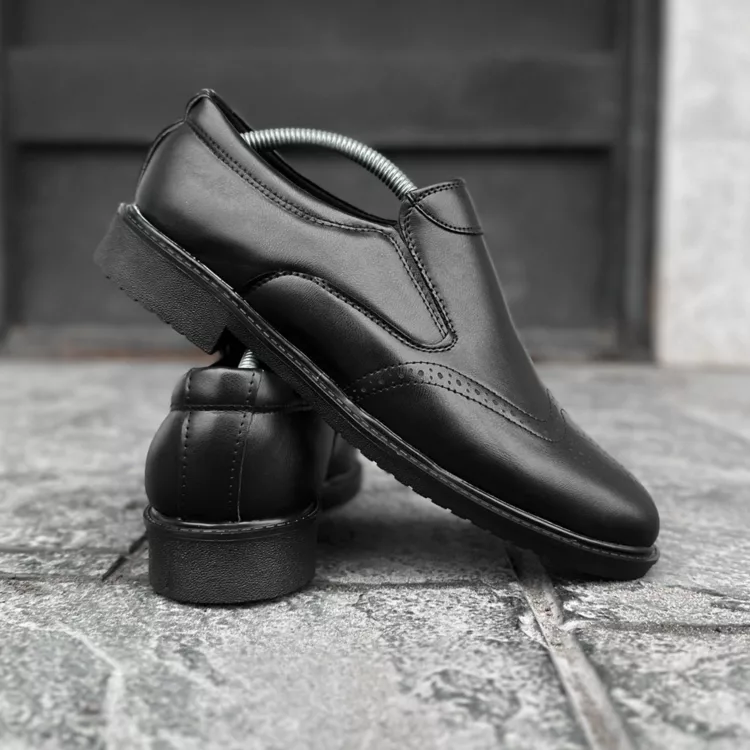 کفش مردانه مشکی کد 25080