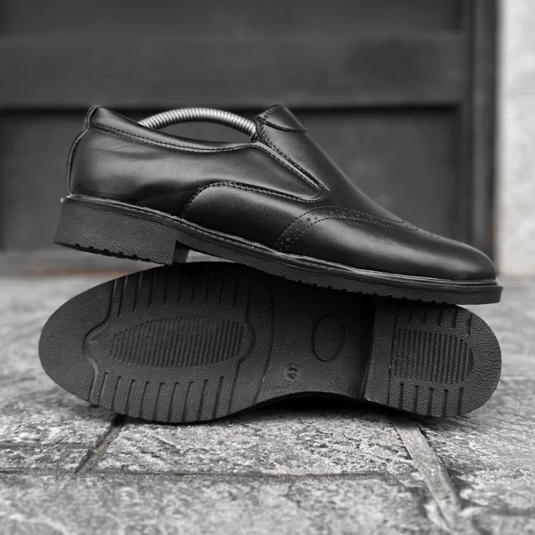 کفش مردانه مشکی کد 25080