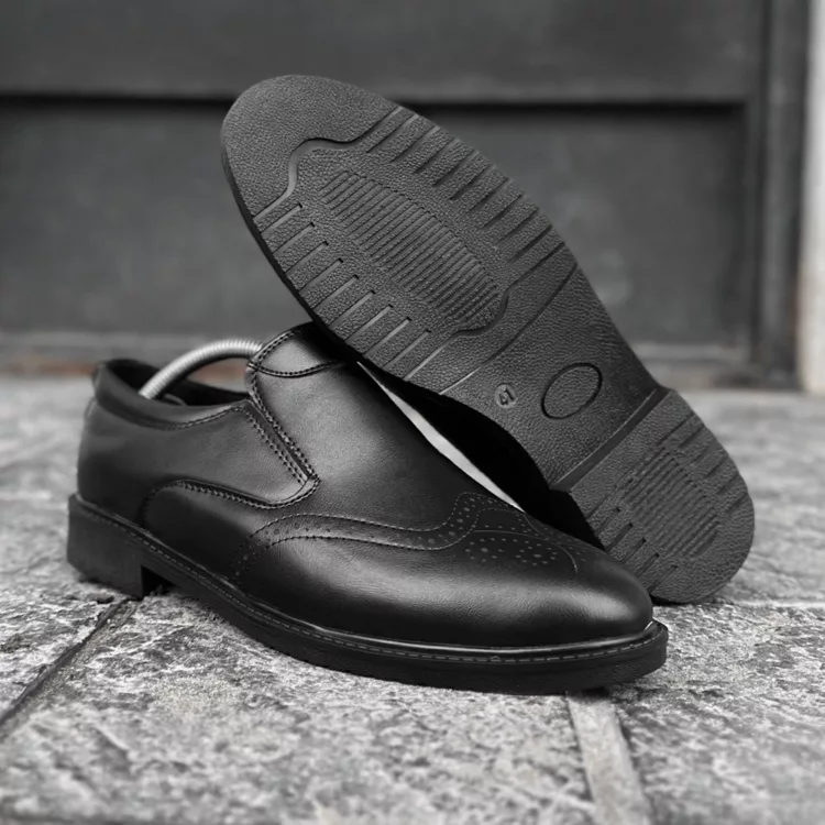 کفش مردانه مشکی کد 25080