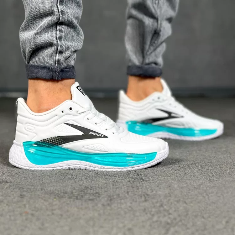 کتانی مردانه بروکس سفید کد 28517