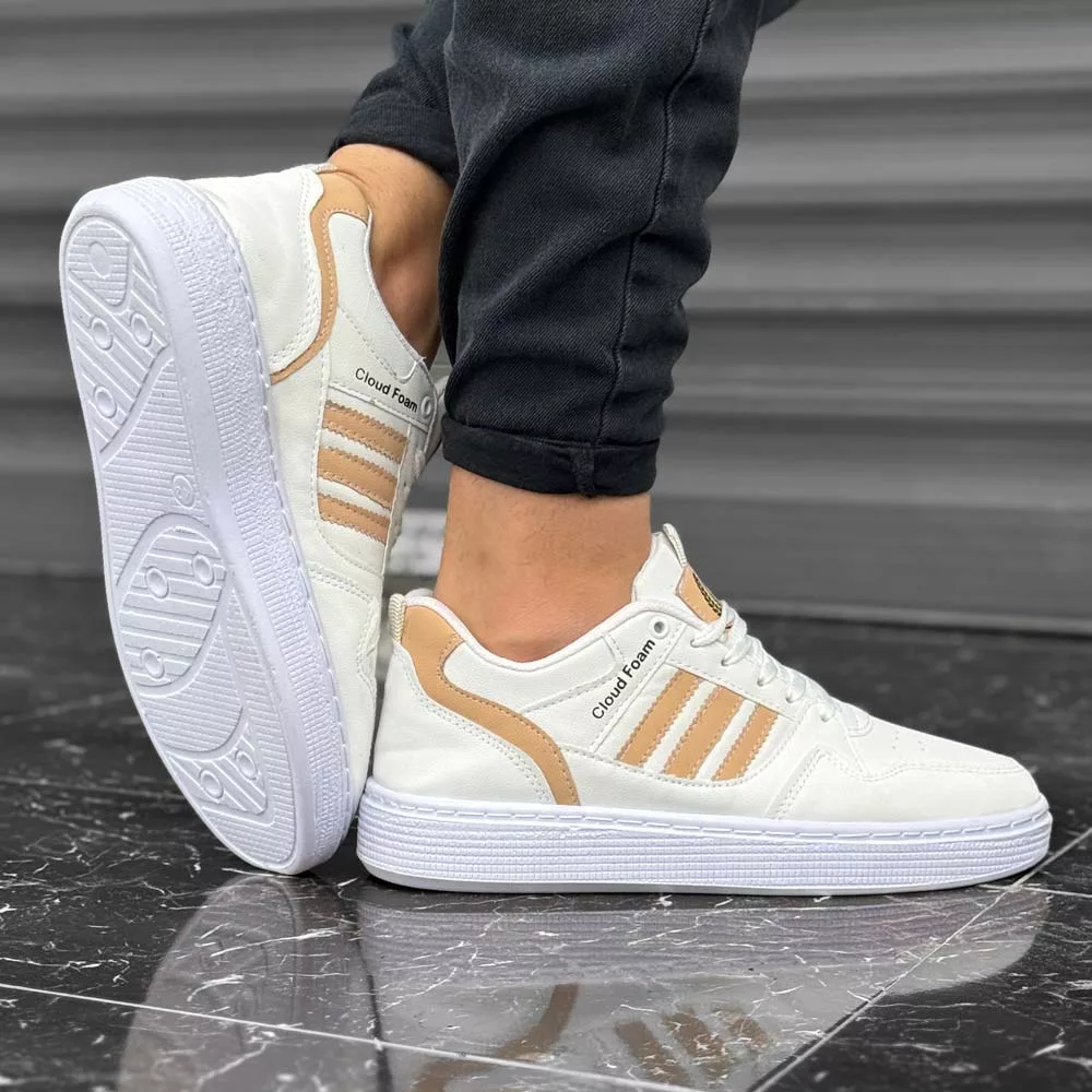 کتانی مردانه کلود فوم سفید کد 26636