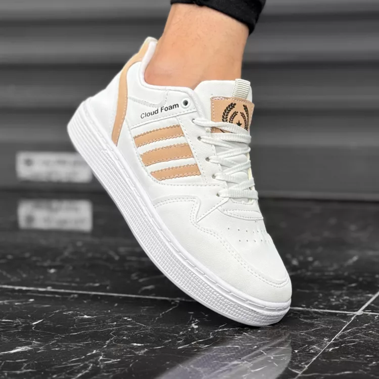 کتانی مردانه کلود فوم سفید کد 26636