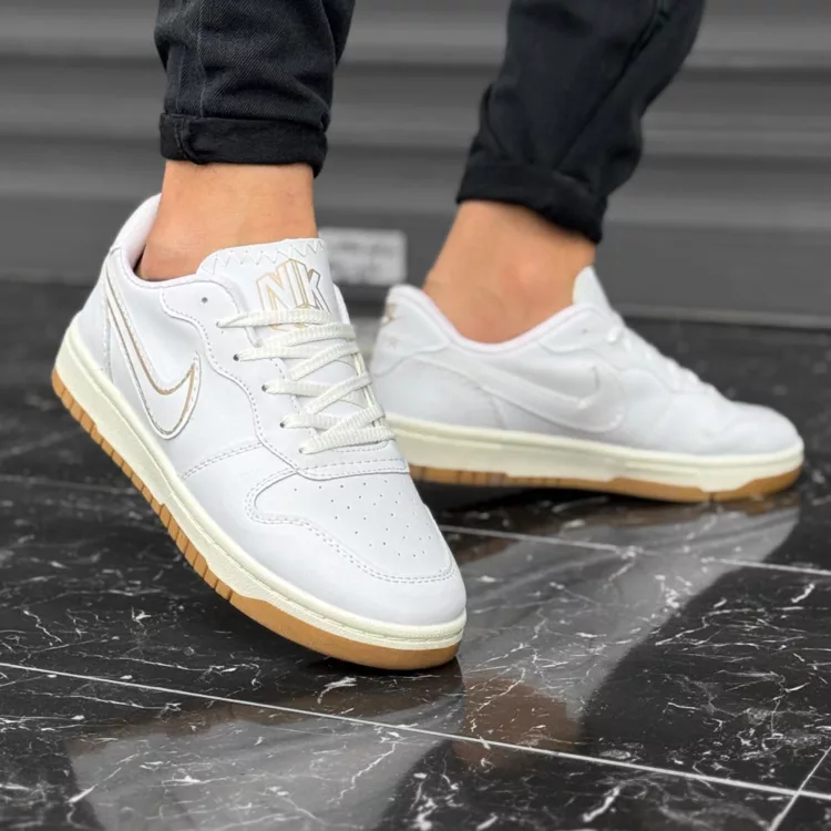 کتانی مردانه نایک سفید کد 28196