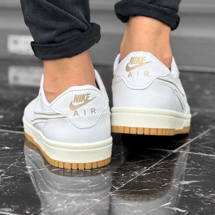 کتانی مردانه نایک سفید کد 28196