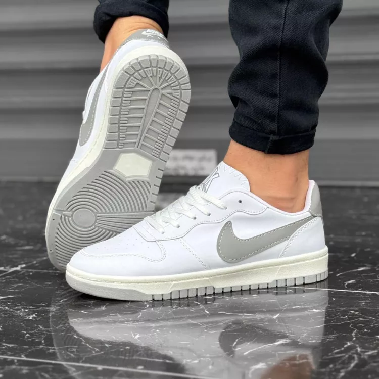 کتانی مردانه نایک سفید کد 28117