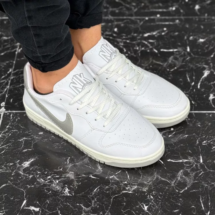 کتانی مردانه نایک سفید کد 28117