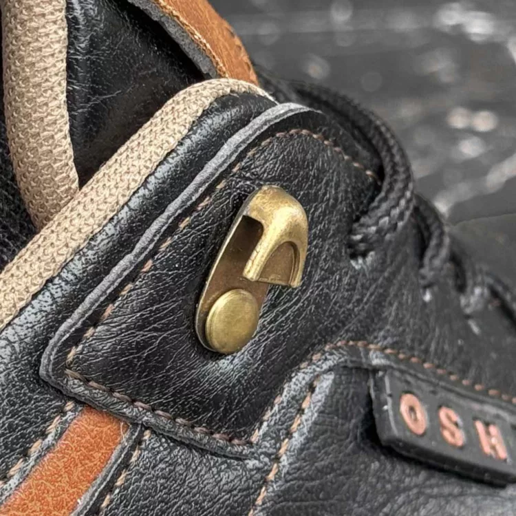 کفش کتانی مردانه مشکی کد 28209