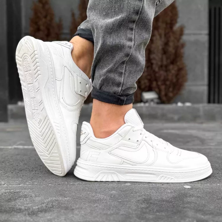 کتانی مردانه نایک سفید کد 28310