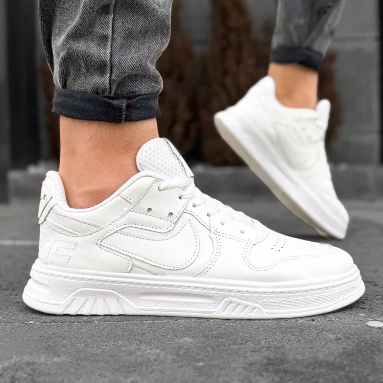 کتانی مردانه نایک سفید کد 28310