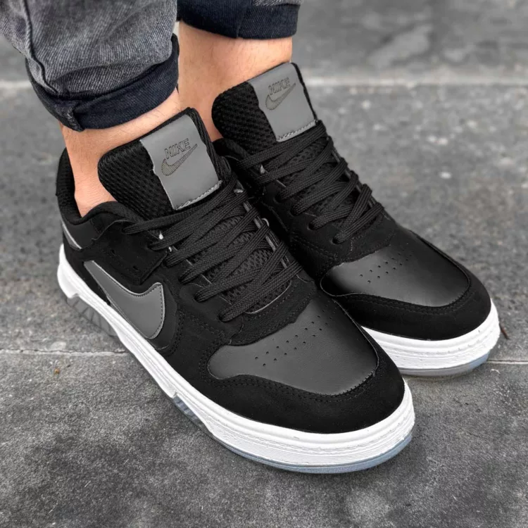 کتانی مردانه نایک مشکی کد 28307