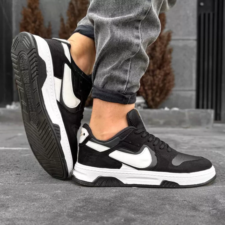 کتانی مردانه نایک مشکی کد 28308