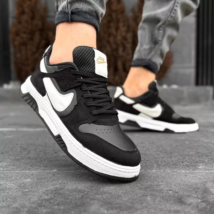 کتانی مردانه نایک مشکی کد 28308